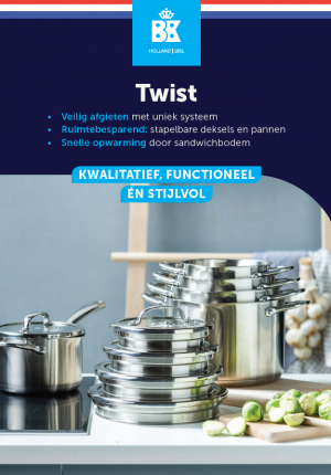 BK Cookware Twist 4-delig pannenset: €50 cashback